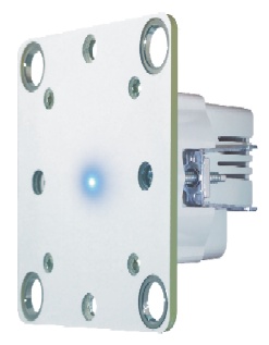 Touchless Switch with LED indicator AE-2400-LED<br>including White Glass Switch plate PG001