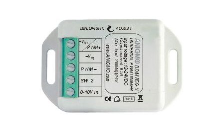Universal compact 8.5A LED dimmer 12/24VDC "MINI"