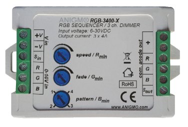 Anigmo - Low voltage Universal LED dimmer - product details