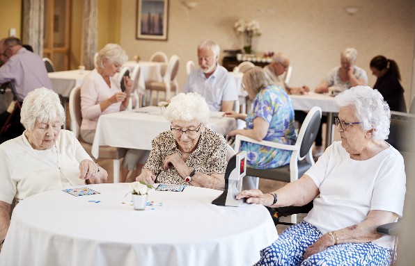 Anigmo touchless switch in retirement homes