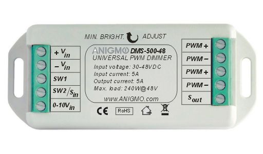 Universal 5A / 48V LED dimmer