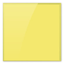 Yellow Glass Switch plate