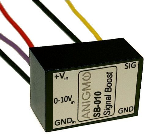 0-10V Signal boost and isolation unit SB-010<br>including